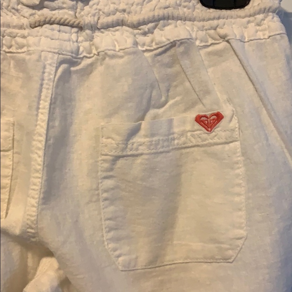 White Roxy pants - Picture 3 of 4
